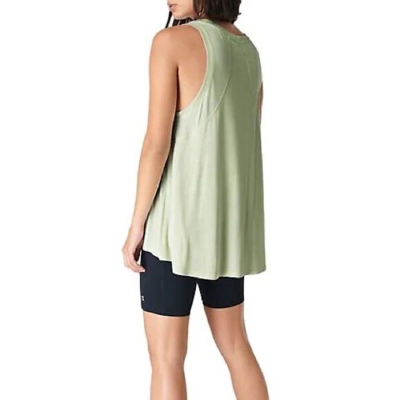 Sweaty Betty nwot flowy tank key lime athletic - Picture 5 of 6